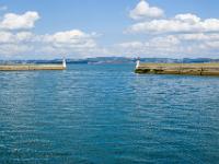 Douarnenez  Entrée du port de Rosmeur