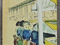 Douarnenez  Port Rhu - Oeuvre de Nibor sur les murs d'une ancienne conserverie