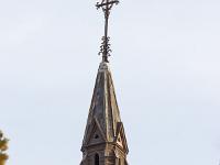 Visite de la ville de Gap (Hautes Alpes)  Petit clocheton en bois derrière l'église du Centre Diocésain Pape François 1/2