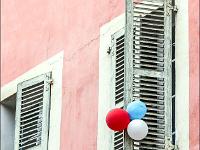 Gap  Le volet aux ballons tricolores