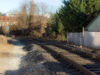 Gap  Ligne SNCF au passage à niveau de la rue des Jardins
