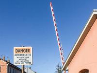 Gap  Passage à niveau avenue Commandant Dumont