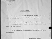 Hôtpital charles Romieu - Digne  Note de service encore accrochée sur un mur (1989)