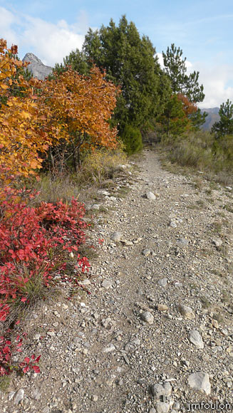 aqueduc-sagnieres-54web.jpg - Le sentier, plus rocailleux ici à l'adret