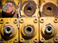 Gare de Mison  Sur une vieille machine