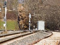Gare de Mison  Les voies au Nord de la gare