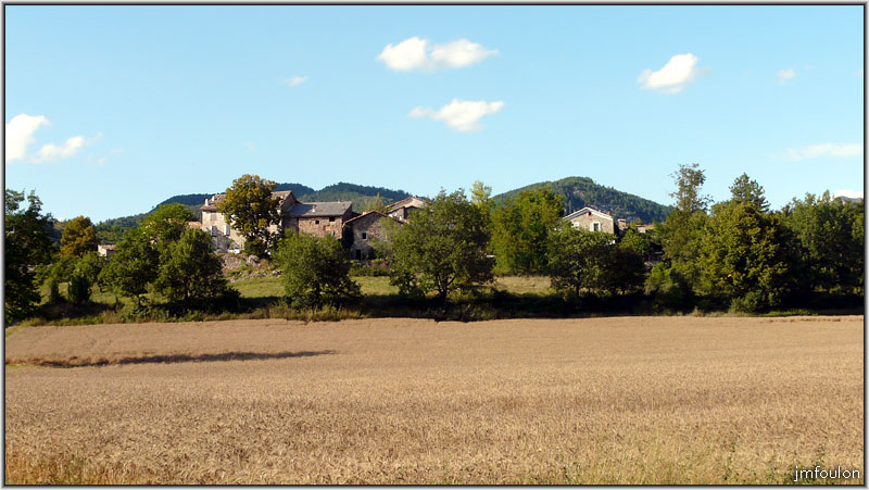 nibles-04web.jpg - Blés murs au pied du village