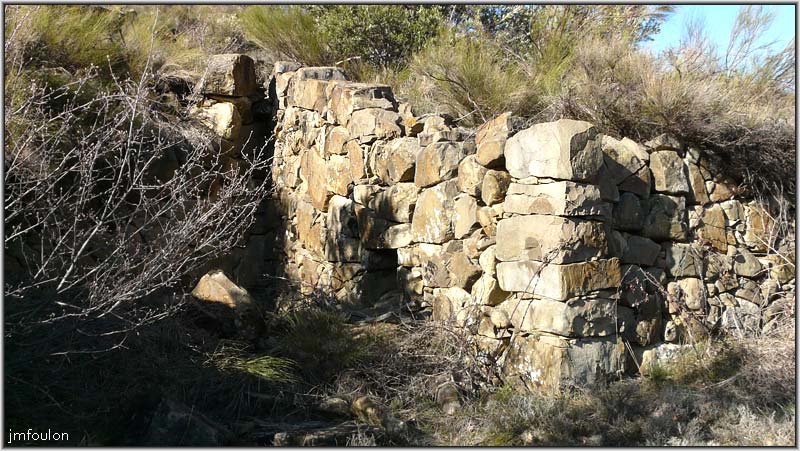paresous-23web.jpg - Ruine d'un cabanon enchevêtré dans les murets