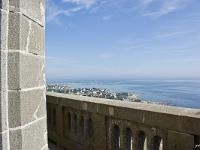 Pointe de Penmarc'h  Sur la coursive au sommet du phare d'Eckmühl