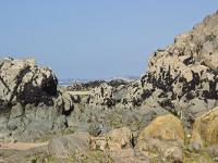 Crozon - Plage de la Palue  Les rochers entre les plages de la Palue et de Lostmarc'h