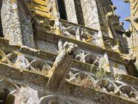 Pont-Croix  La flèche de Notre-Dame de Roscudon (XIIème siècle) - Détails