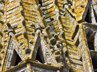 Pont-Croix  La flèche de Notre-Dame de Roscudon (XIIème siècle) - Détails