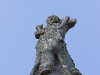 Pont-Croix  Notre-Dame de Roscudon (XIIème siècle) - Détail du porche (XIVème)