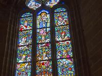 Pont-Croix  Notre-Dame de Roscudon (XIIème siècle) - Vitraux