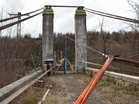Pont de Fombeton  Le chantier (Est)
