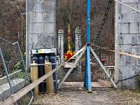 Pont de Fombeton  Le chantier (Est)