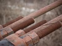Pont de Fombeton  Tendeurs des cables