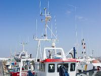 Port de Saint Guénolé  Sur le port de pêche de Saint Guénolé
