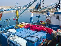 Port de Saint Guénolé  Sur le port de pêche de Saint Guénolé