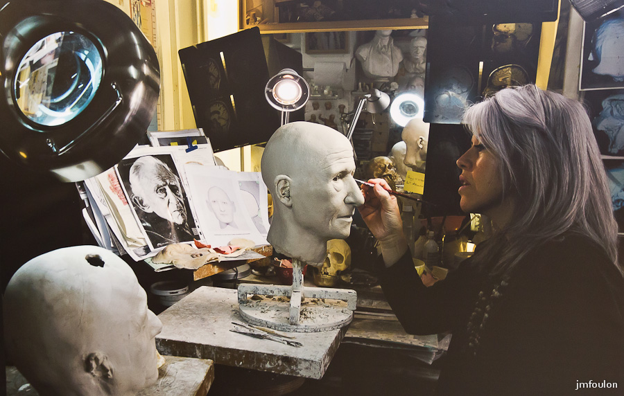 musee-009-2.jpg - Reconstitution anatomique par Elisabeth Daynès - Photo agrandi de P Playlli