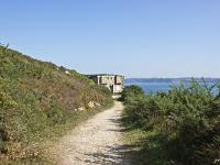 Presqu'île de Crozon  Ancienne batterie entre Camaret et la pointe du Grand Gouin