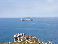 Presqu'île de Crozon  Vue sur le Le rocher du Lion ou Ar Gest