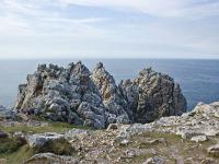 Presqu'île de Crozon  Pointe de Pen Hir - Vue vers le large