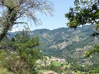 Jaunac  Vue sur le village depuis le promontaire de l'église