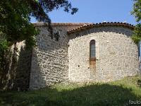 Eglise St Pierre de Jaunac  L'abside