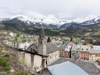 Jausiers  Vue sur le quartier du Planet