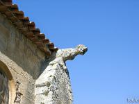La Bastide des Jourdans  Eglise Saint Pierre aux Liens (XIIIe) - Gargouille au Sud du  bâtiment ...
