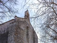ND de Calma  Façade et entrée de l'église au Sud