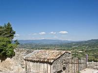 lacoste-056-2  Lacoste - Vue vers l'Est depuis le haut du village