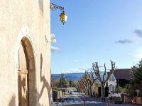Le Poët - Hautes Alpes  Vue vers le Sud depuis l'église Saint Pierre ...