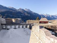 Place forte de Mont Dauphin - XVIIe  Porte de Briançon (accès Nord)