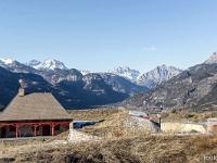 Place forte de Mont Dauphin - XVIIe  Vue vers l'Ouest