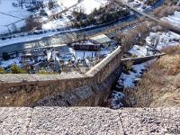 Place forte de Mont Dauphin - XVIIe  Vue sur la vallée du Guil
