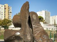 Port de Bouc - Bouches du Rhône  Sculptures de Raymond Moralès