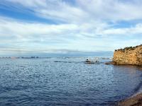 Port de Bouc - Bouches du Rhône  En face la zone industrielle de Fos-sur-Mer