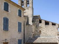 Salagon  Angle Nord/Est de la cour ...