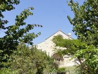 Salagon  Vue sur les jardins ...