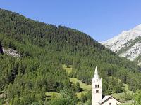 Queyras - Hautes Alpes  Eglise d'Arvieux