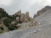 Queyras - Hautes Alpes  La Casse Déserte au sud du col d'Isoard