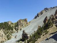 Queyras - Hautes Alpes  La Casse Déserte au sud du col d'Isoard