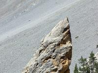 Queyras - Hautes Alpes  La Casse Déserte au sud du col d'Isoard