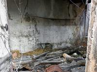 Ferme ruinée de la Tuilière à Ribiers  A l'intérieur ...