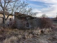 Ferme ruinée de la Tuilière à Ribiers  Pignon Ouest du second bâtiment