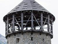 La tour à Hourds (1696)  Vue sur la tour (Ouest)