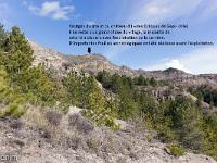 Lazer - Vestiges du site de la Plâtrière  Vue du site médiéval de Lazer, aujourd'hui majoritairement rasé suite à l'exploitation de la carrière Placo ...