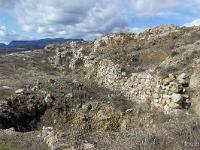 Lazer - Vestiges du site de la Plâtrière  Nous voici sur le site. Nous allons observer les vestiges encore en place ...